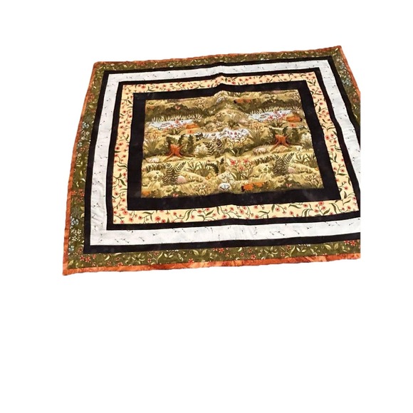 Handmade quilted wall art Outdoors